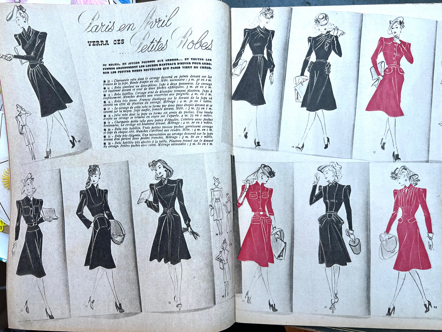 22nd March 1941 Wartime MARIE CLAIRE no.191
