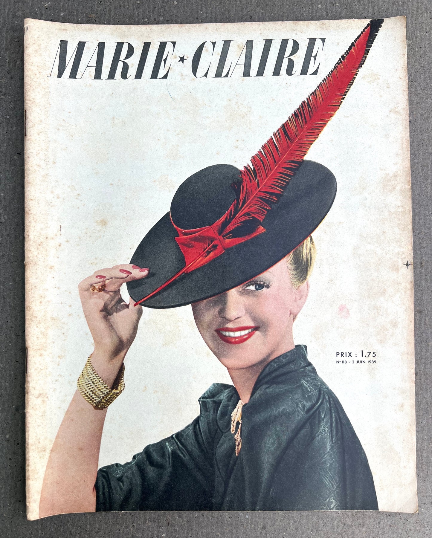 Gorgeous 2nd June 1939 French MARIE CLAIRE