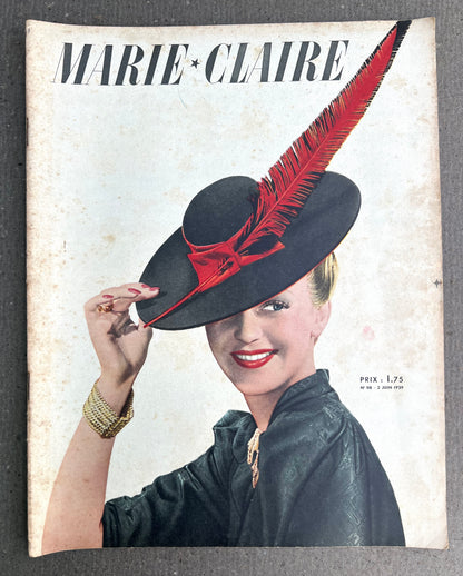 Gorgeous 2nd June 1939 French MARIE CLAIRE