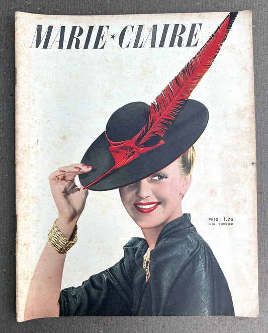 Gorgeous 2nd June 1939 French MARIE CLAIRE