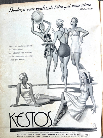 Gorgeous 2nd June 1939 French MARIE CLAIRE