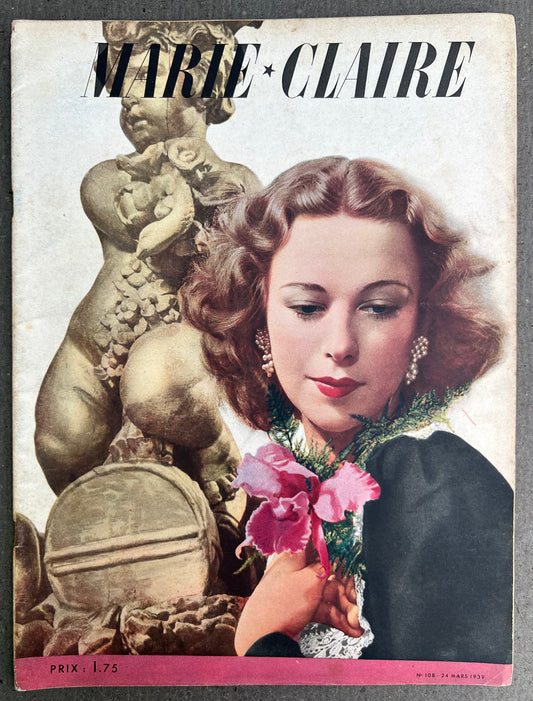Fashion and Homemaking in 24th March 1939 French Marie Claire