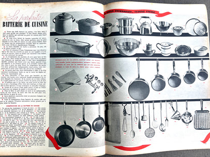Fashion and Homemaking in 24th March 1939 French Marie Claire