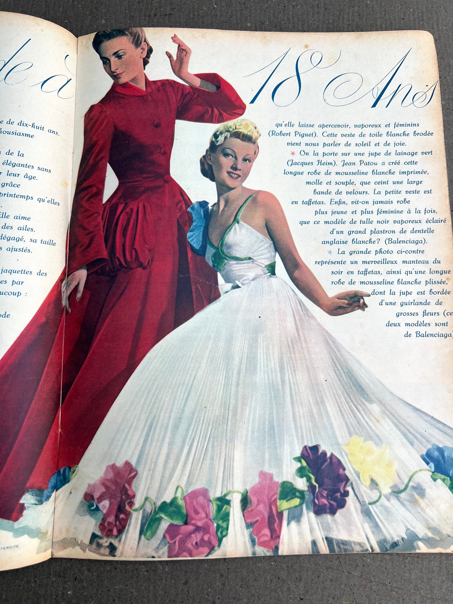 Fashion and Homemaking in 24th March 1939 French Marie Claire