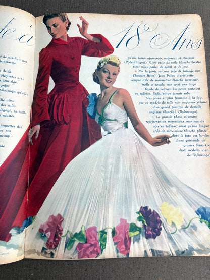 Fashion and Homemaking in 24th March 1939 French Marie Claire