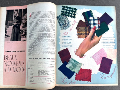 Shoes and Crafts in 2nd September 1938 Edition of French MARIE CLAIRE