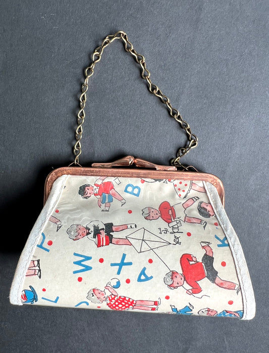 Delightful 1940s Childrens Bag / Purse