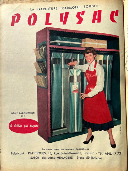 Lots of Mid Century Fashion in March 1953 issue of French ELLE