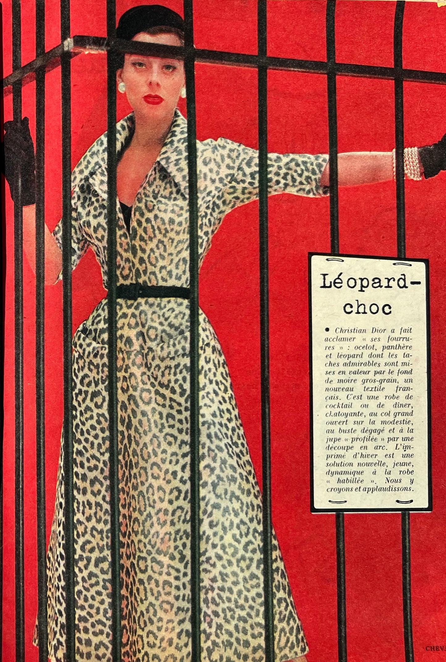 Dramatic September 1952 French ELLE