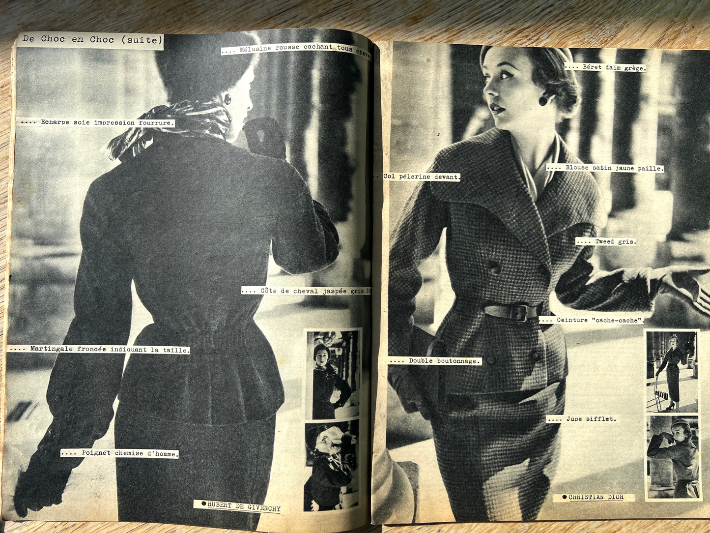 Dramatic September 1952 French ELLE