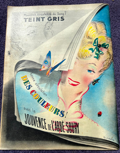 Children's Fancy Dress, New Kitchen Appliances + Upholstery Tips 17th Feb 1939 French MARIE CLAIRE