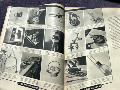 Children's Fancy Dress, New Kitchen Appliances + Upholstery Tips 17th Feb 1939 French MARIE CLAIRE