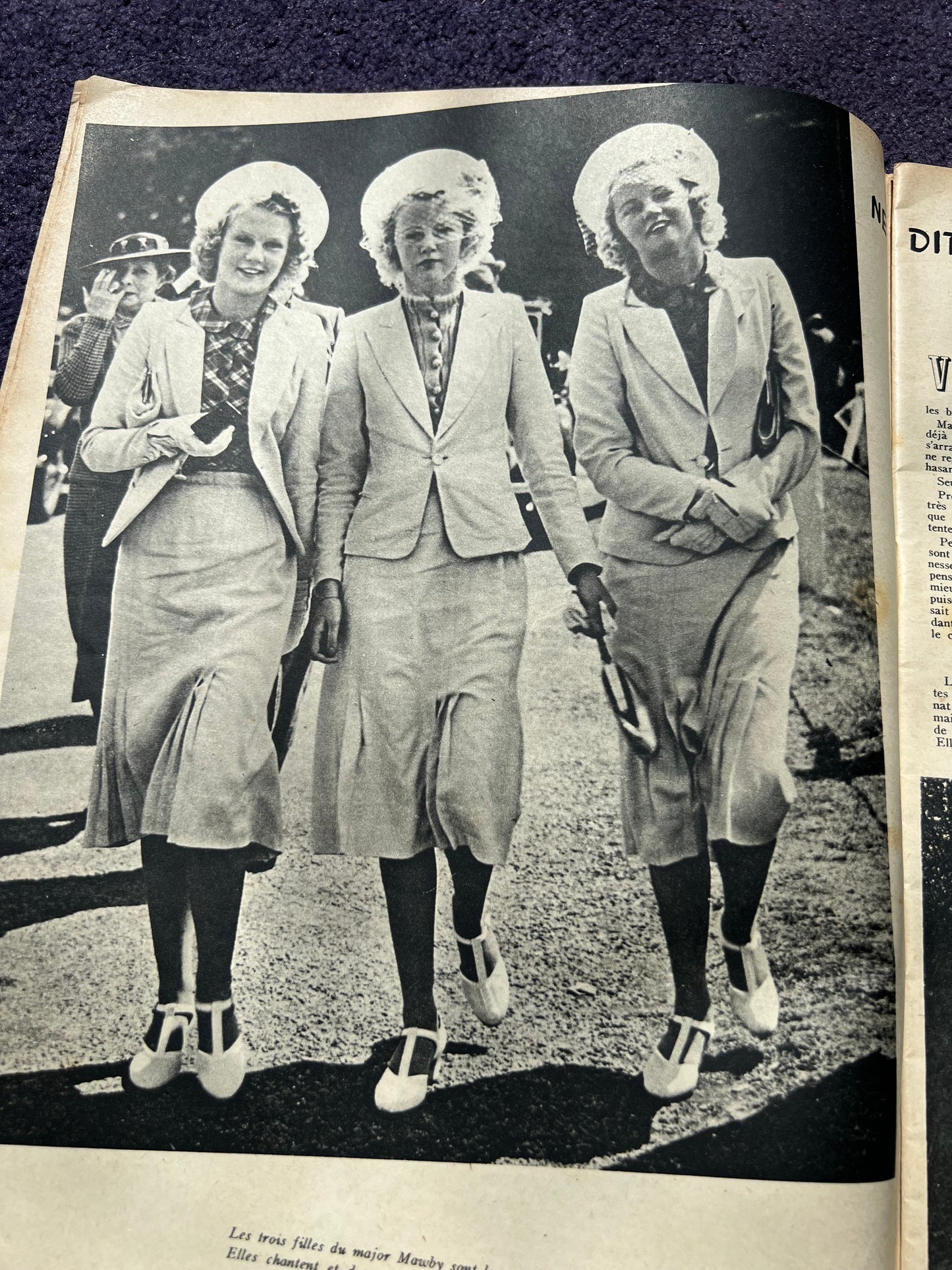 Children's Fancy Dress, New Kitchen Appliances + Upholstery Tips 17th Feb 1939 French MARIE CLAIRE
