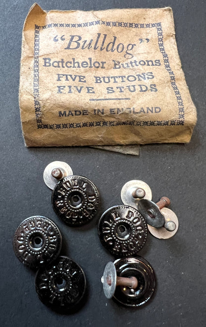 1920s BULLDOG Batchelor Buttons