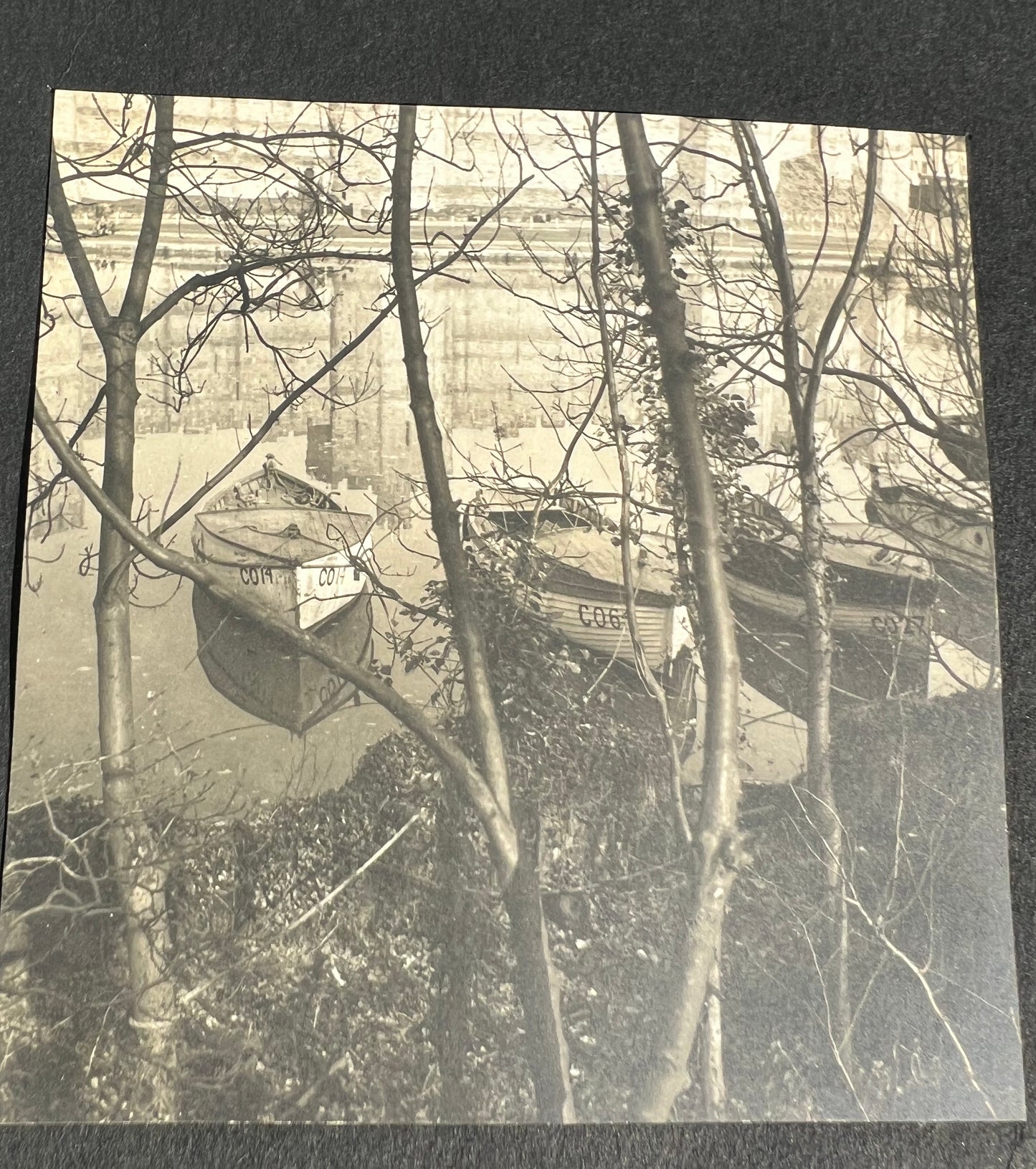 1940s Album of Home Developed Big Photos of Amateur Dramatics and Scenery