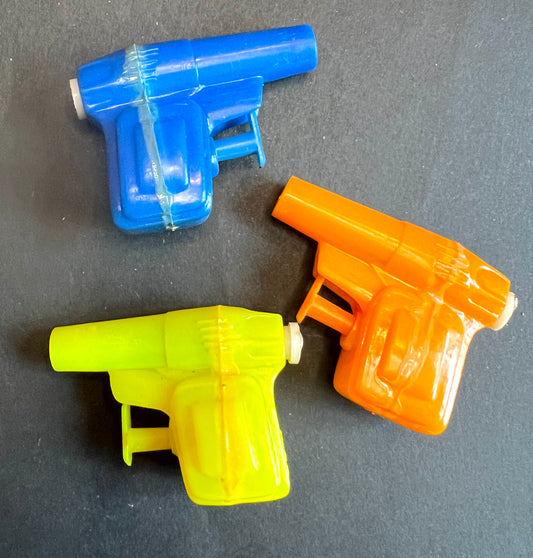 3 Little Vintage Water Pistols