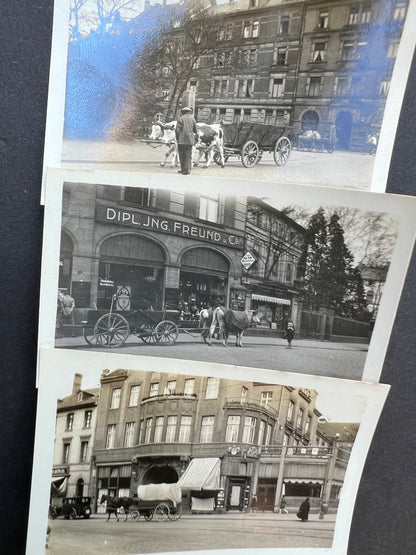 11 Interesting Old Old Photos of Animal Drawn Wooden Vehicles (F5)