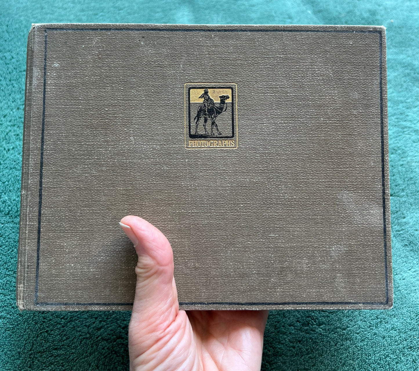 Empty 1940s "Bedouin" Photograph Album