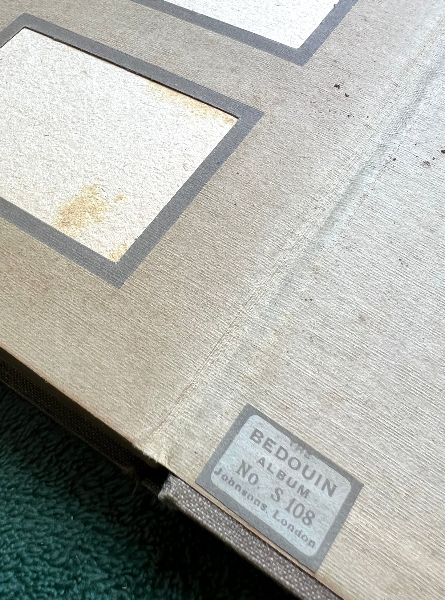 Empty 1940s "Bedouin" Photograph Album