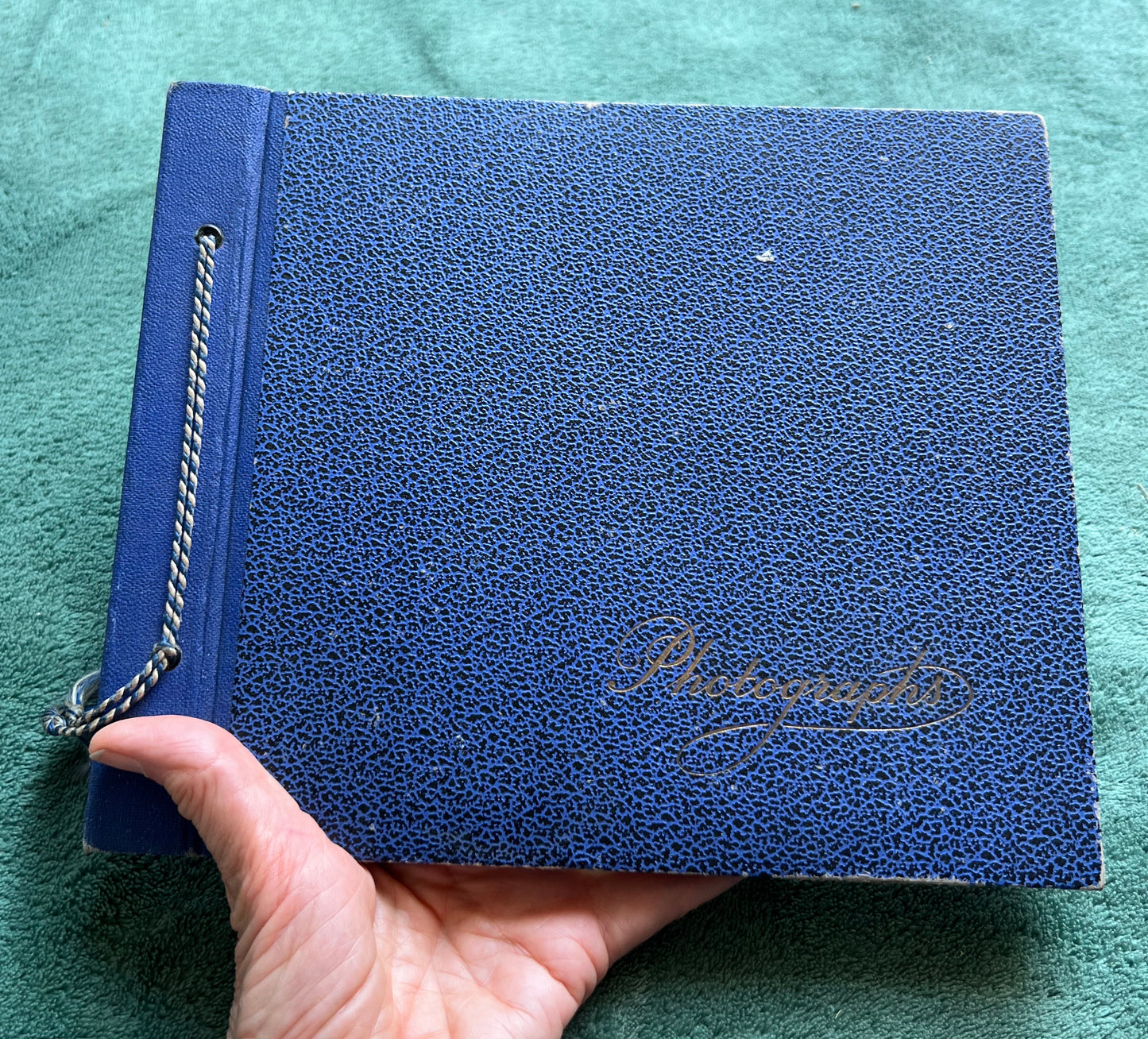 Empty 1940s Photograph Album