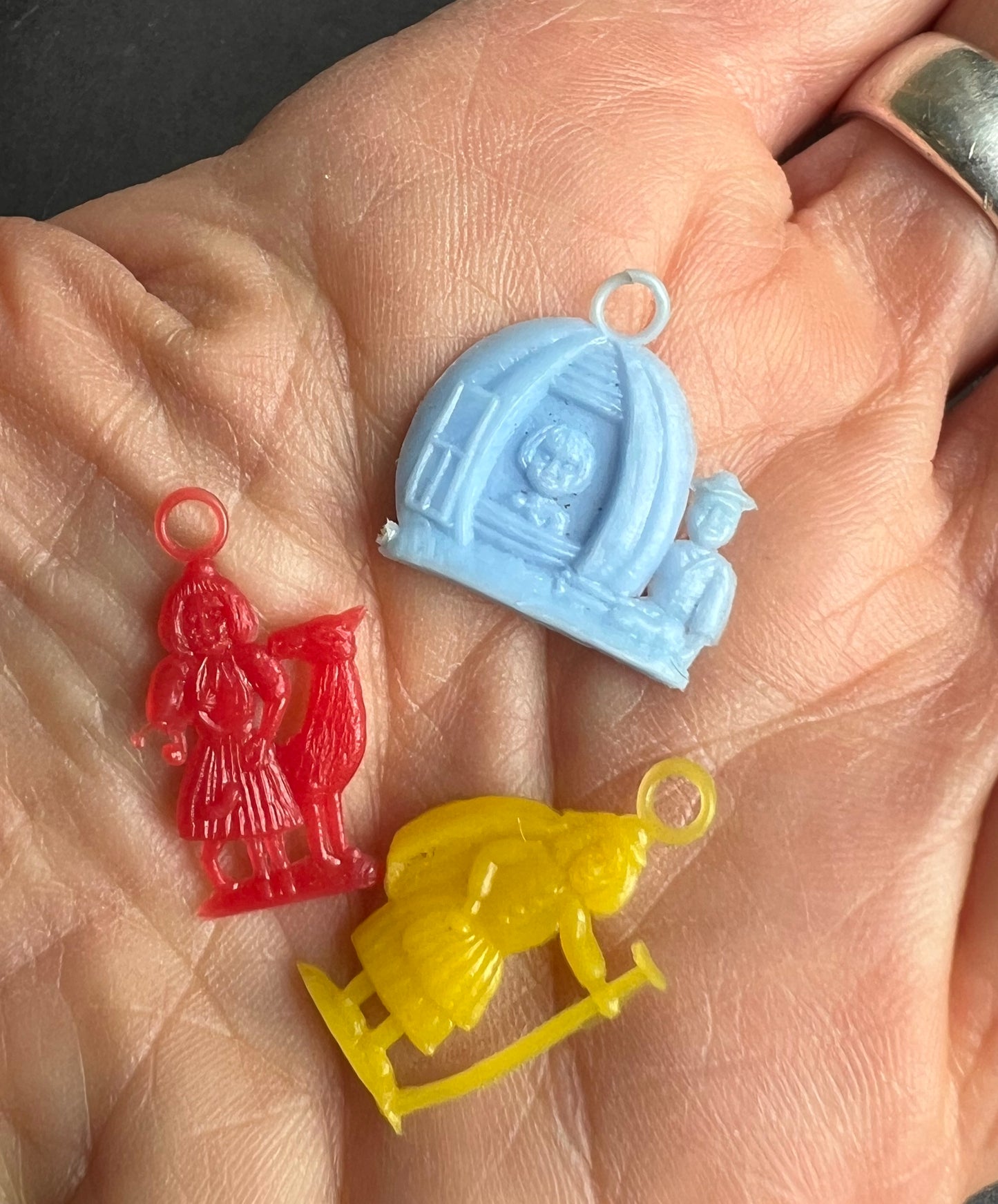 7 Vintage Nursery Rhyme Charms