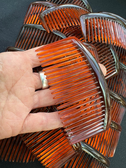Job Lot of 20 Big 5" Vintage Hair Combs.. Bit Scuffed