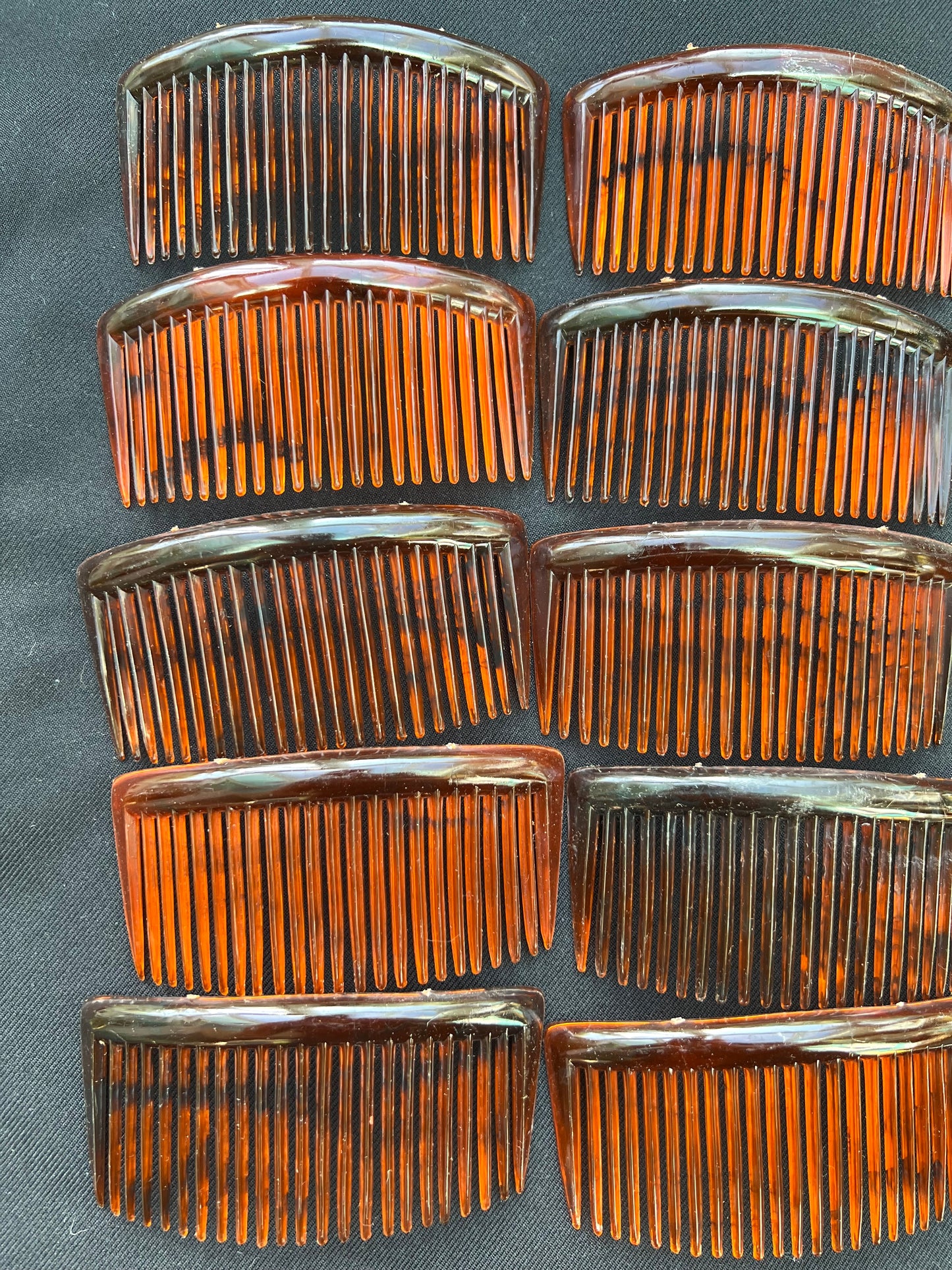 Job Lot of 20 Big 5" Vintage Hair Combs.. Bit Scuffed