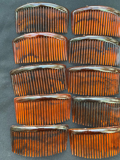 Job Lot of 20 Big 5" Vintage Hair Combs.. Bit Scuffed