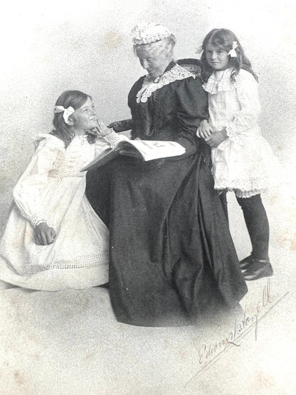 7 Big Edwardian Photographs on Card