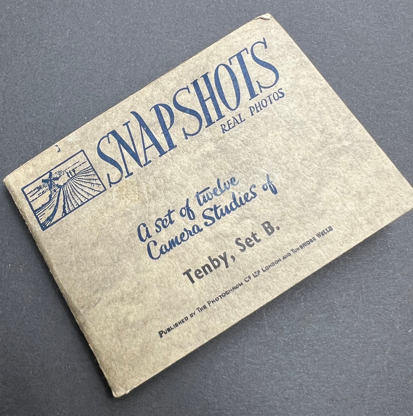 Early 20thC SNAPSHOTS Book of Photos of Tenby