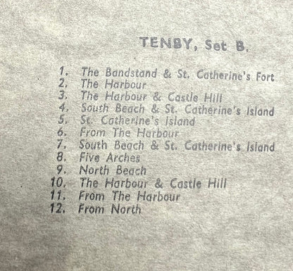 Early 20thC SNAPSHOTS Book of Photos of Tenby