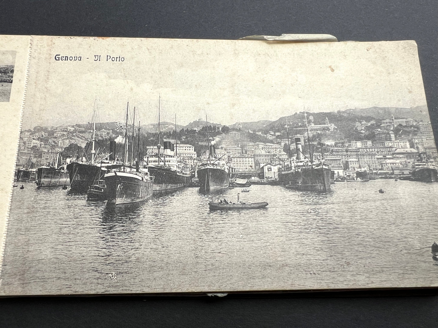 Fascinating 1900s Book of Postcards of GENOVA in Northern Italy.