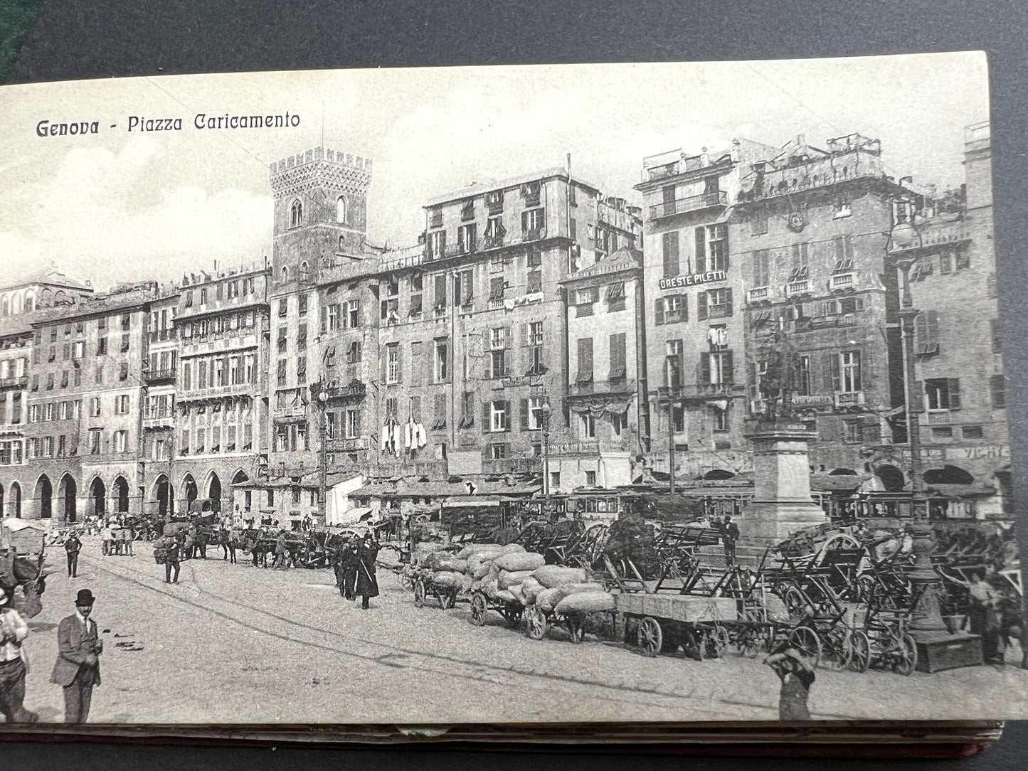 Fascinating 1900s Book of Postcards of GENOVA in Northern Italy.