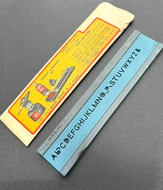 Mid Century UNO Stencil in Lovely Packet