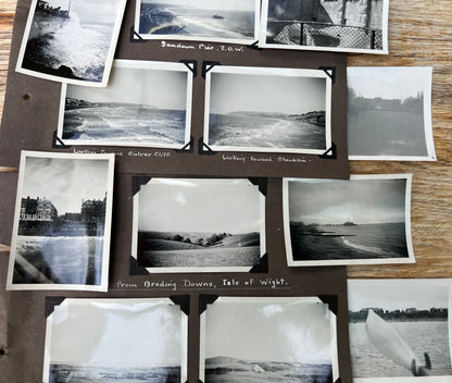 Job Lot of 1930s Photos Taken in The Isle of Wight