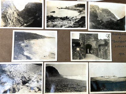 Job Lot of Pages of Photos from between 1914 and 1956