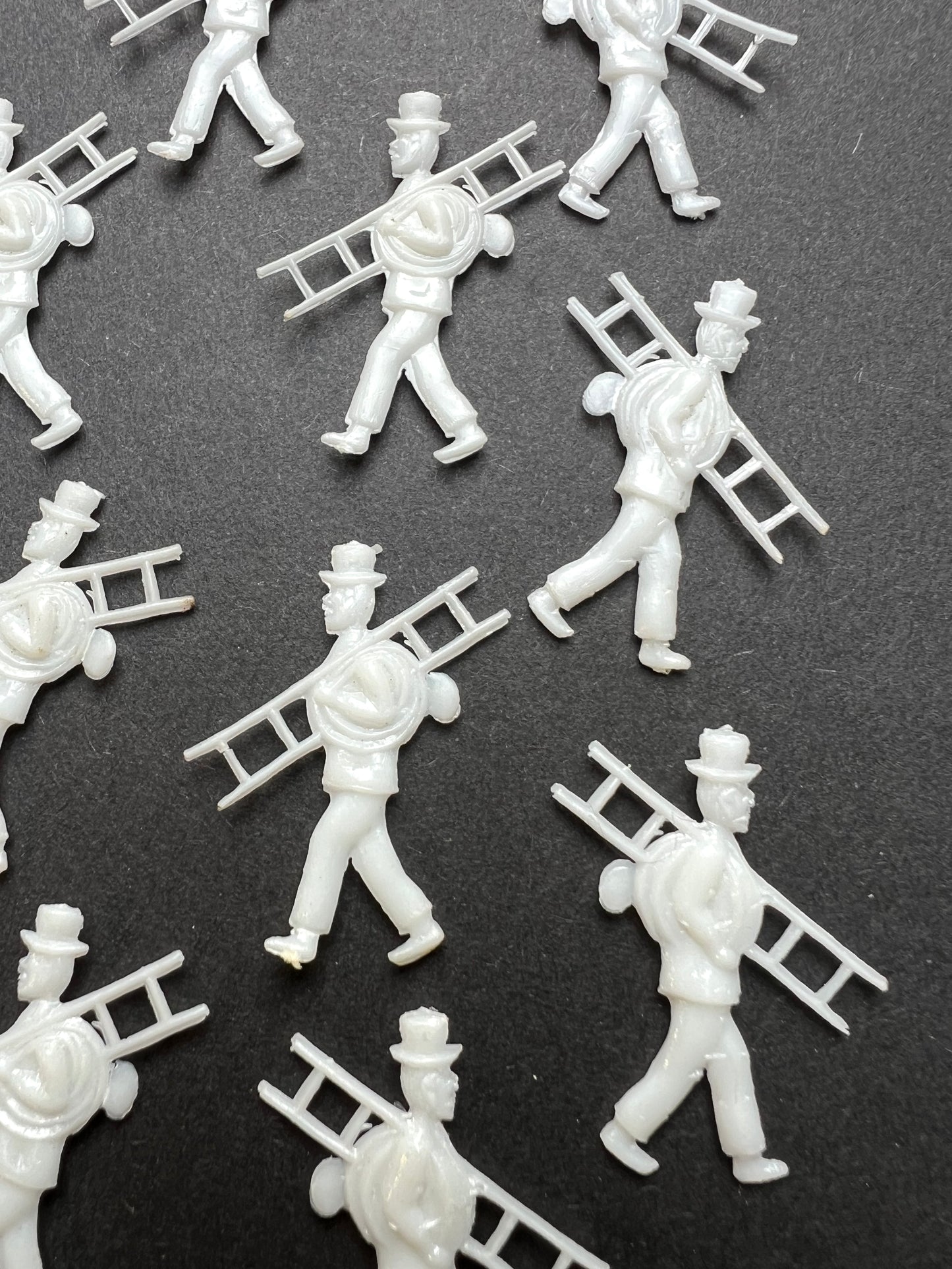 10  Vintage Chimney Sweep 3cm Stampings