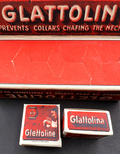 Unused Box of 1930s GLATTOLIN to Prevent Skin Chafing !