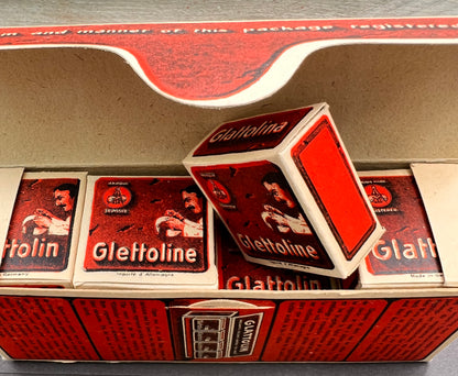 Unused Box of 1930s GLATTOLIN to Prevent Skin Chafing !