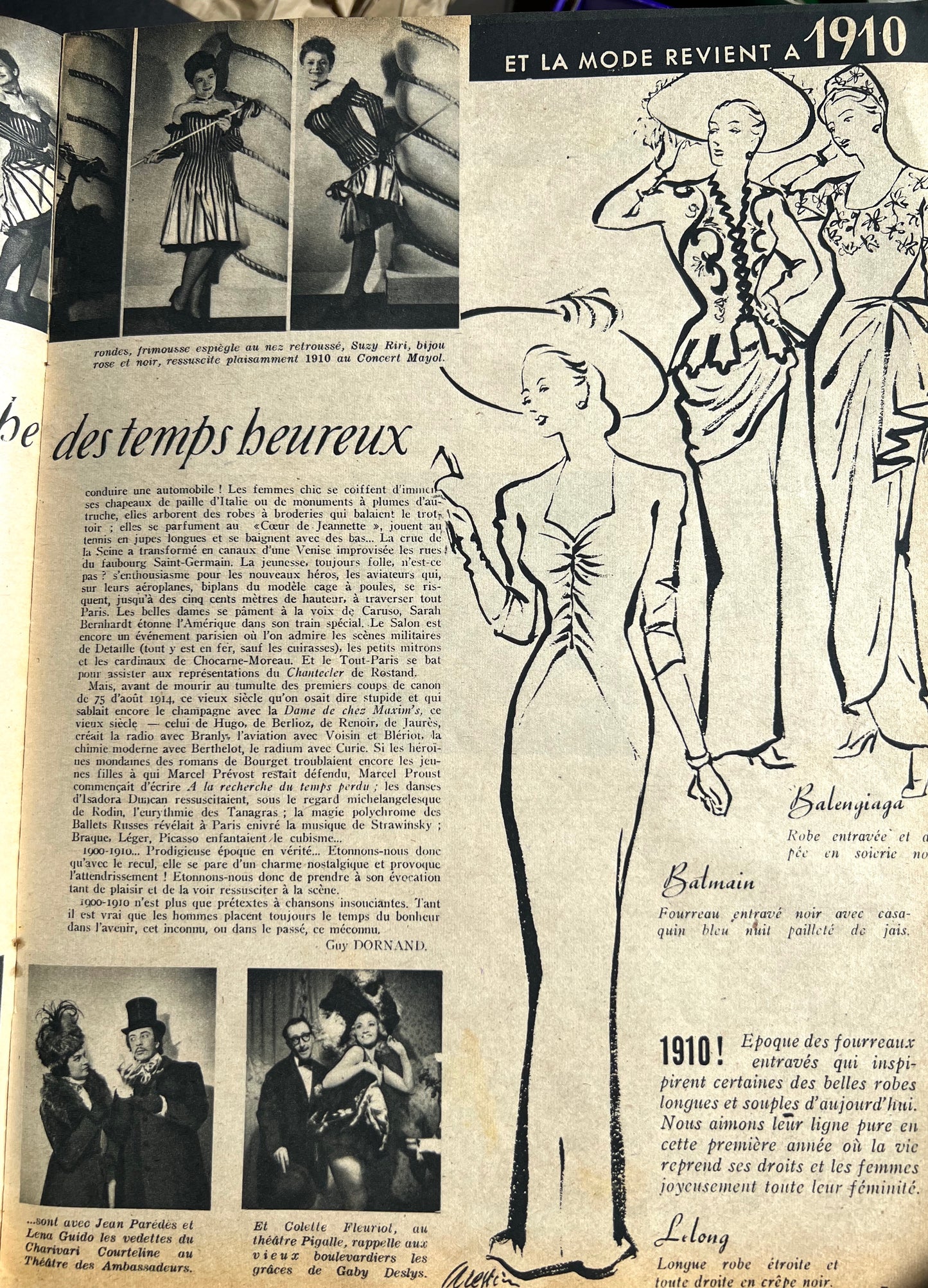 French Magazine La Femme - June 1946