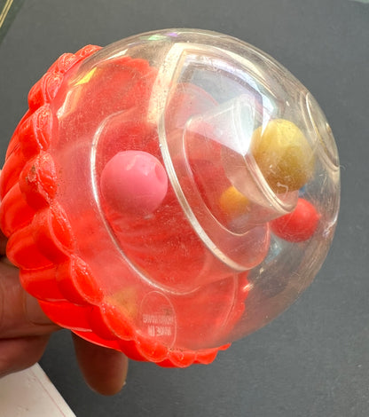 Large Ball Puzzle Vintage Rattle- Hong Kong - Salesman's Sample