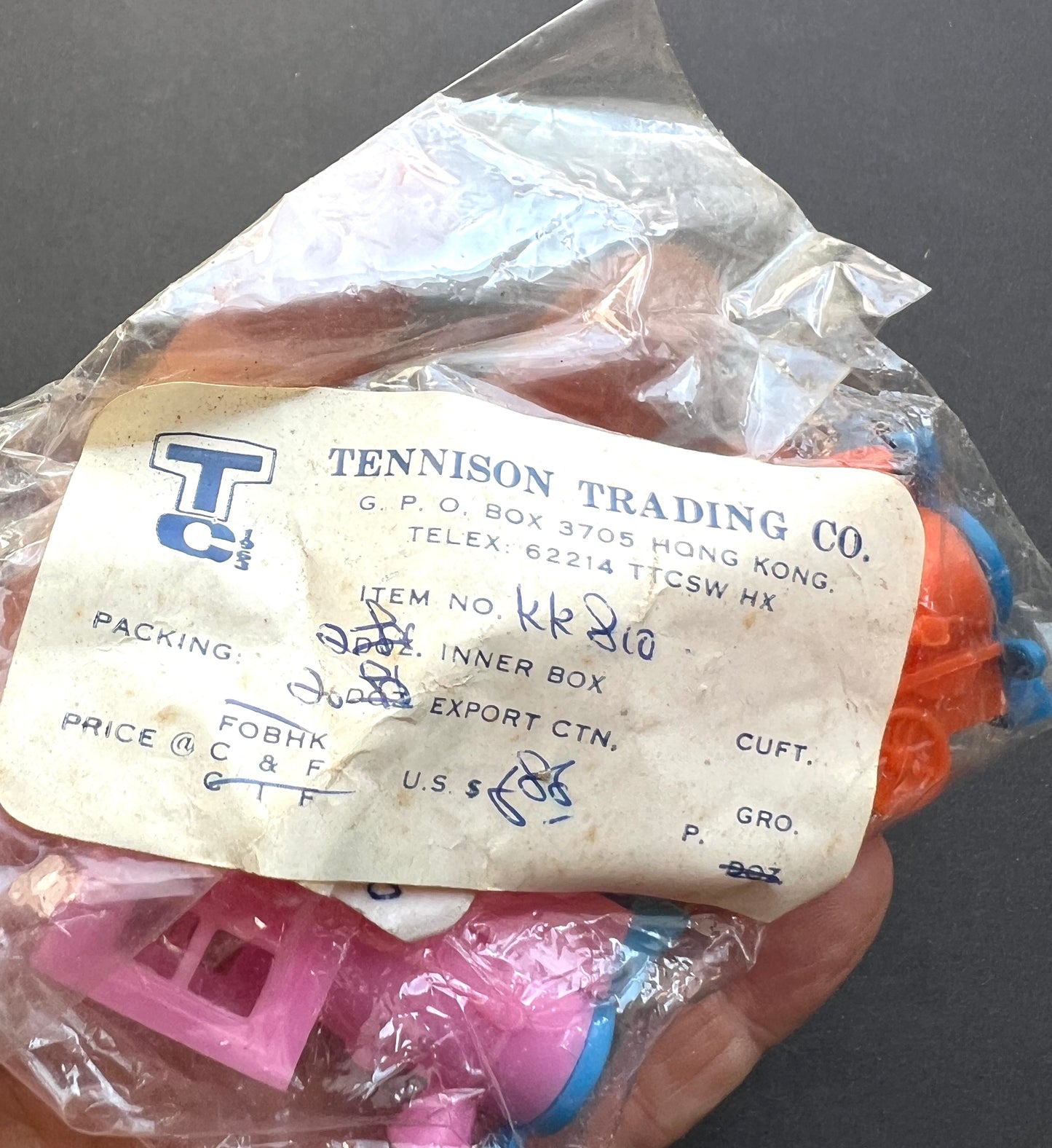 2 Steam Train Whistles - Hong Kong - Salesman's Sample