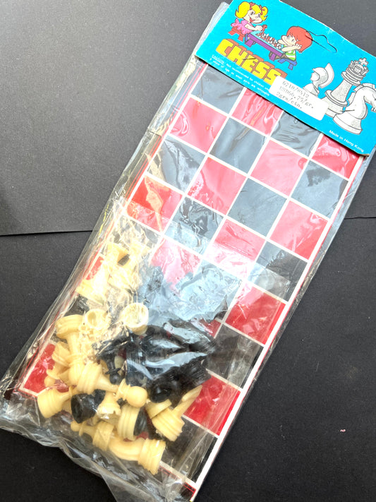 Vintage Chess Set - Hong Kong - Salesman's Sample