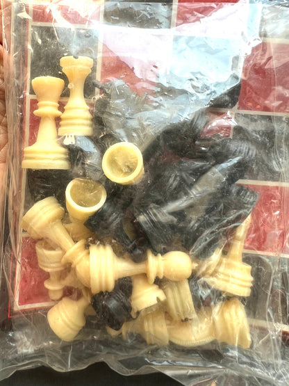 Vintage Chess Set - Hong Kong - Salesman's Sample
