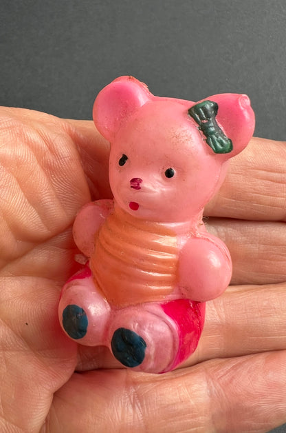 Delightful Celluloid Vintage Made in Japan Clothed Teddy