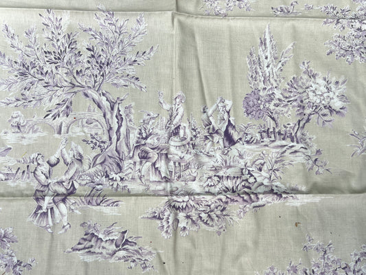 56" x 44" Piece of Harlequins Etienne Cotton Upholstery/Curtain Fabric