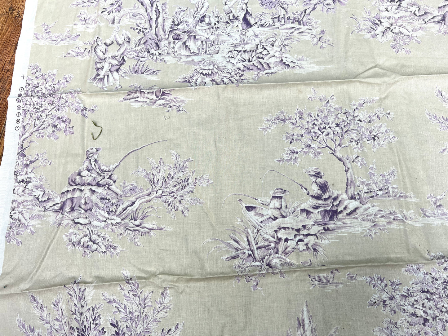 56" x 44" Piece of Harlequins Etienne Cotton Upholstery/Curtain Fabric