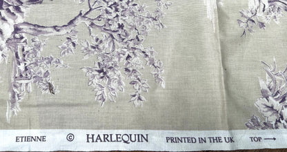 56" x 44" Piece of Harlequins Etienne Cotton Upholstery/Curtain Fabric