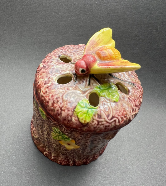 Lovely Little Vintage Marutomo Ware Preserve Pot