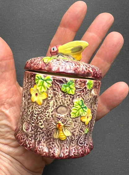 Lovely Little Vintage Marutomo Ware Preserve Pot
